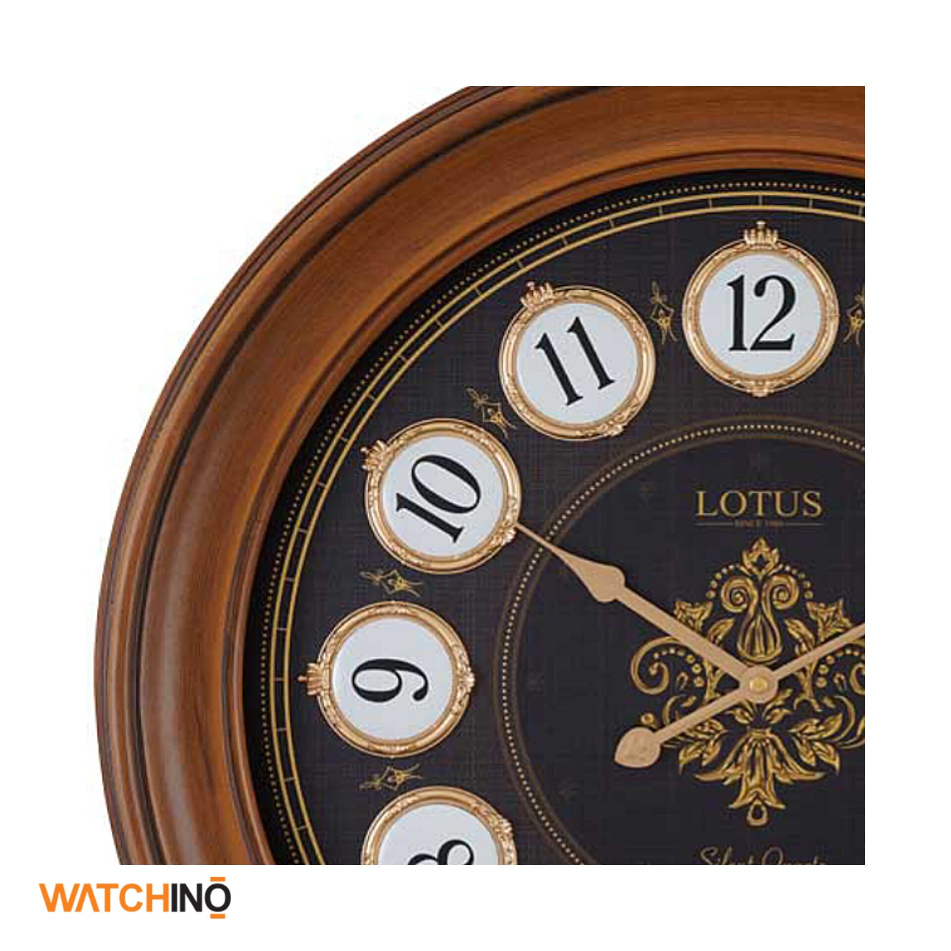 ساعت دیواری لوتوس مدل Lotus-c-Benson-L013-BR — تصویر ۳