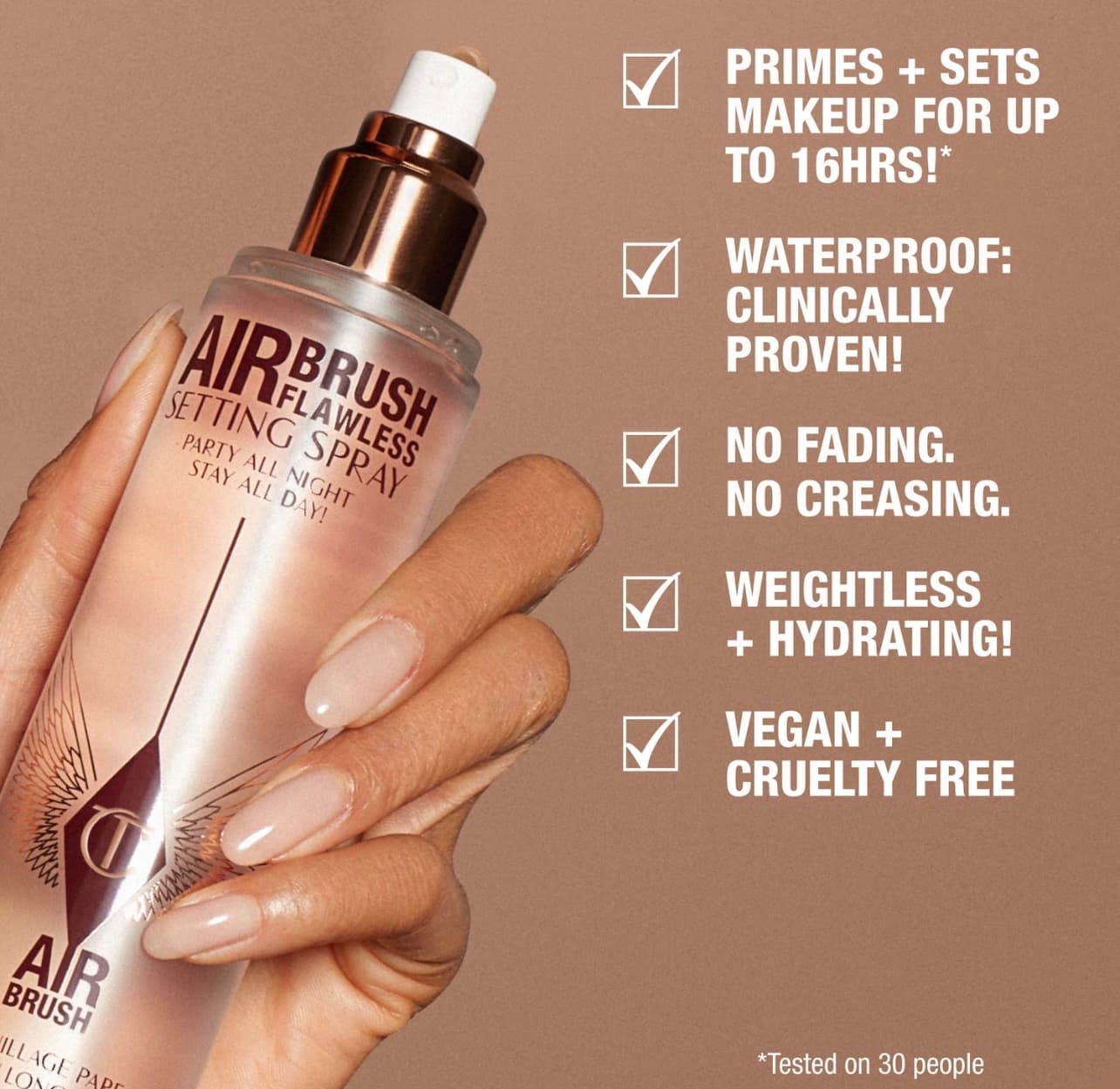 اسپری فیکس شارلوت تیلبری ۳۴ میل Charlotte Tilbury setting spray — تصویر ۴