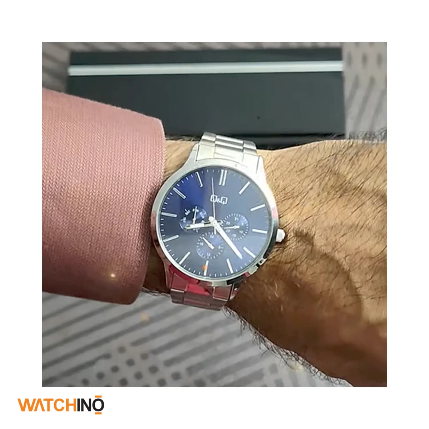 ساعت مچی مردانه کیو اند کیو مدل A01A-002PY — تصویر ۳