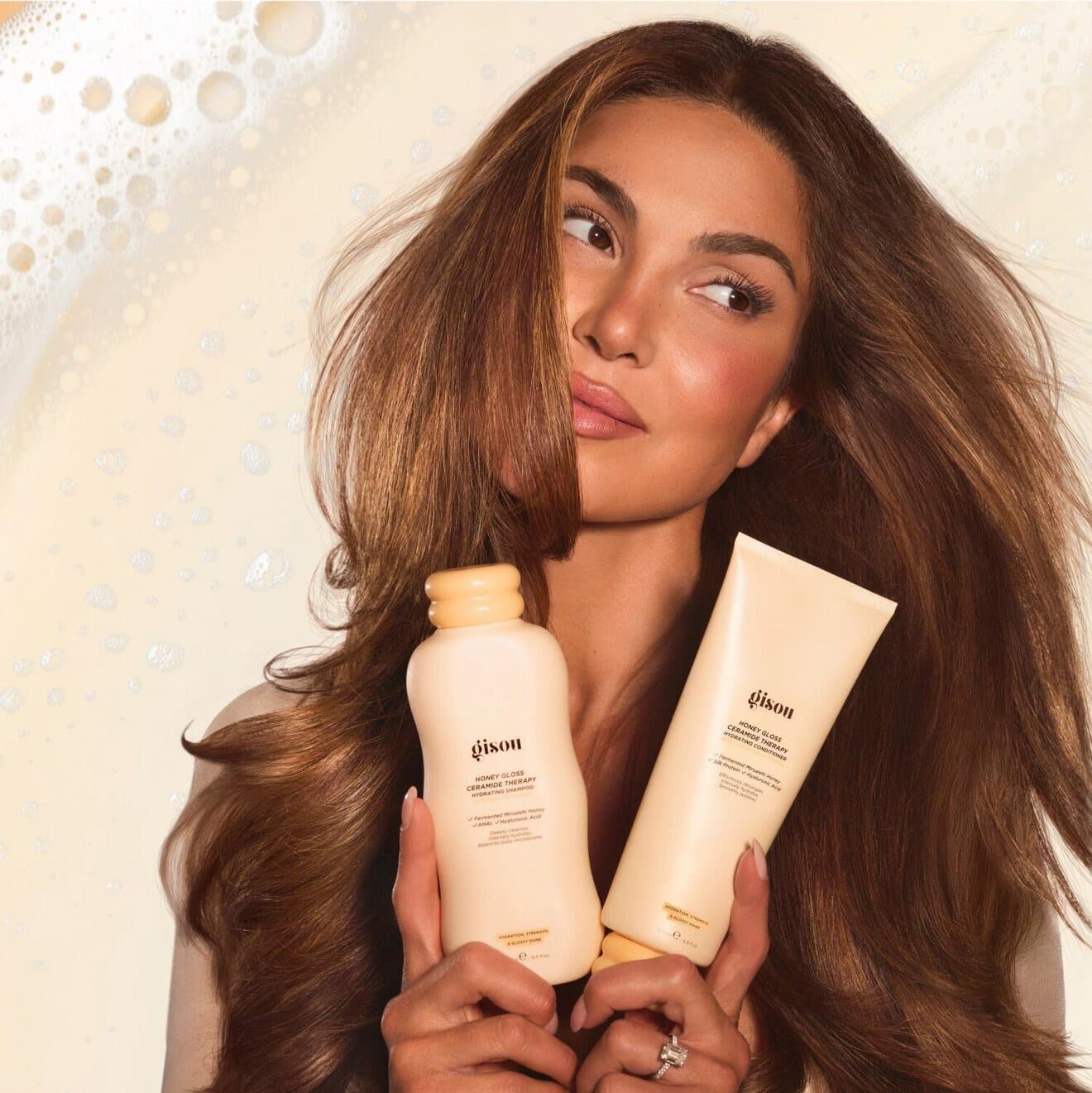 شامپو گیسو سیرامید تراپیHoney Gloss Ceramide Therapy Hydrating Shampoo — تصویر ۲