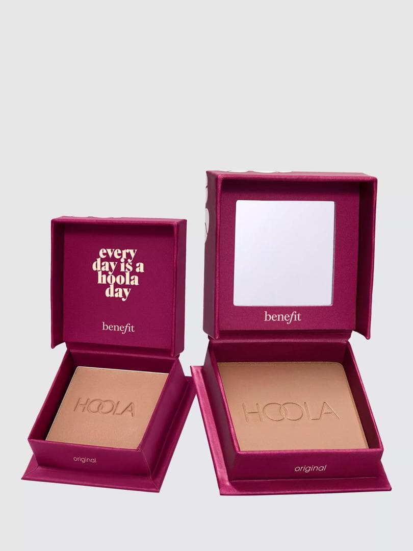 مینی برنزر هولا بنفیت مدل مات mini Hoola Benefit bronzer — تصویر ۲