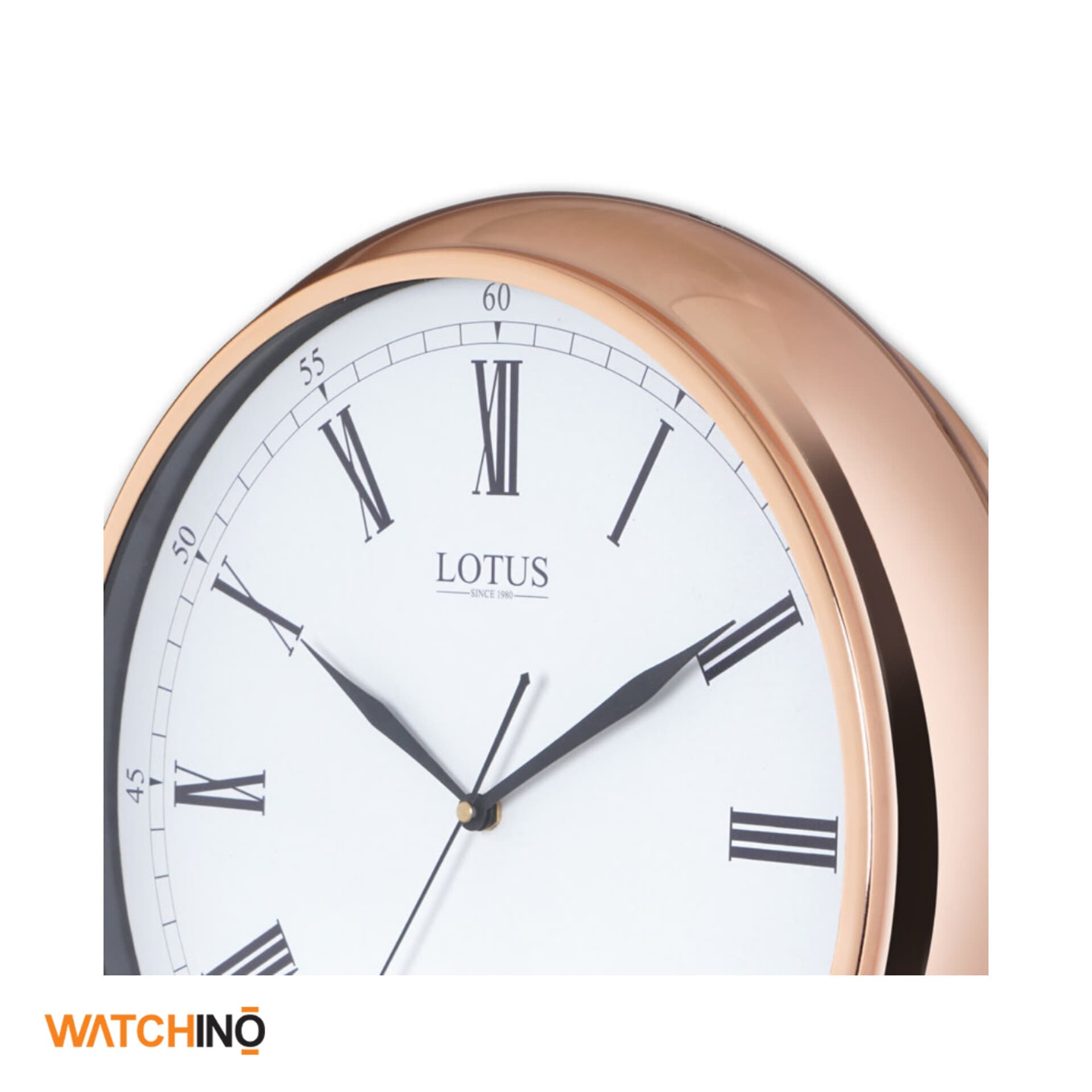 ساعت دیواری لوتوس مدل M-20500-Carlo-Rosegold — تصویر ۳
