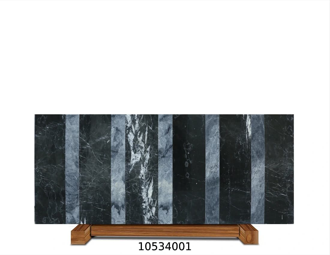 سنگ مرمریت مشکی نجف آباد 3*35*120 پله کد 10534001