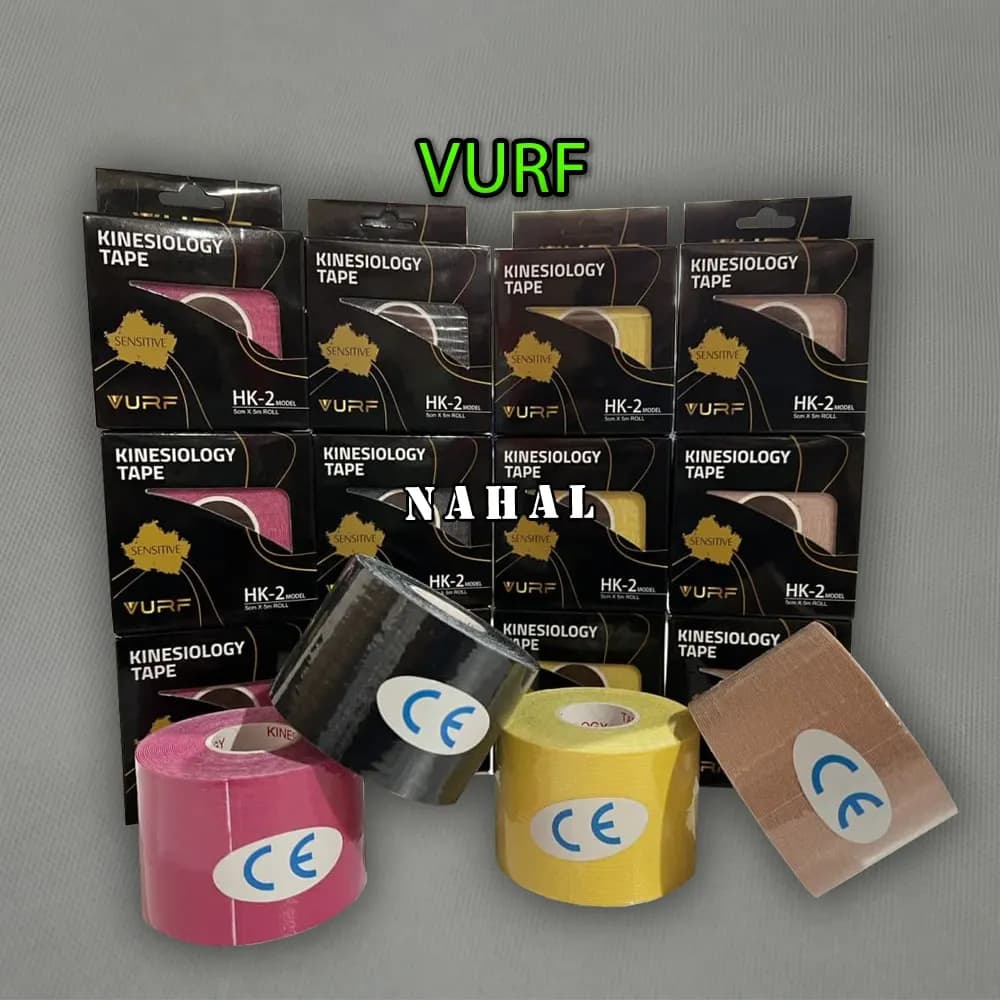 نوار چسب کینزیولوژی (کینزیوتیپ) مدل VURF 165gr — تصویر ۵