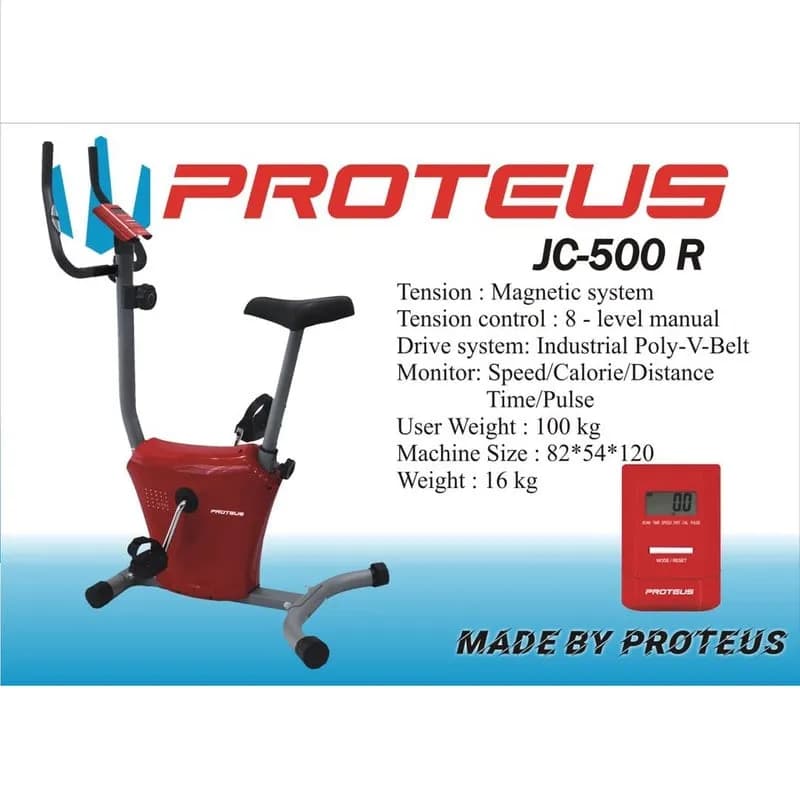 دوچرخه ثابت پروتئوس مدل JC500 — تصویر ۳