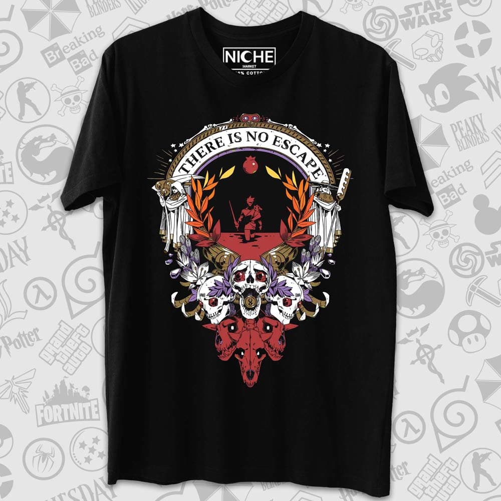 تیشرت Hades طرح No Escape