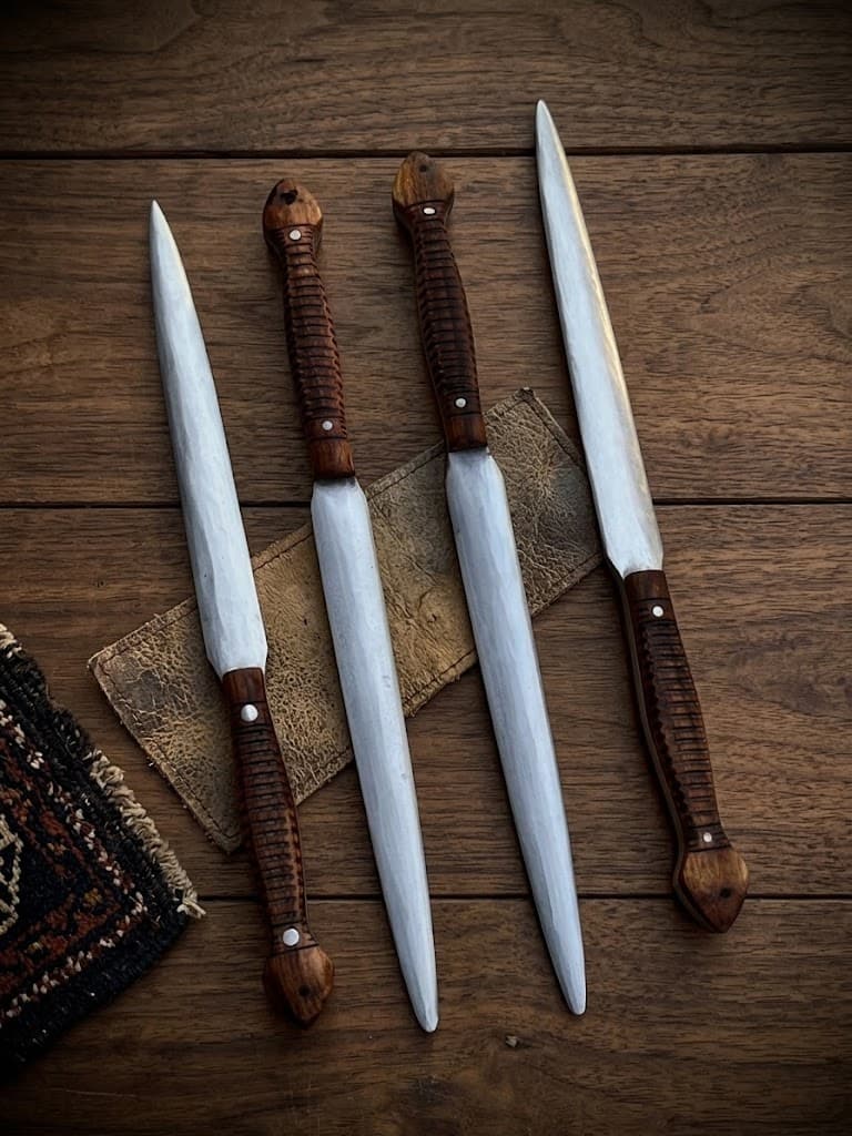مصقل فولادی زنجان سایز کوچک خوشدست