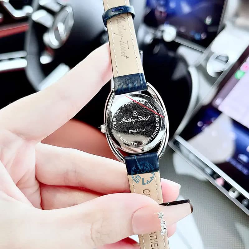 ساعت مچی زنانه متی تیسوت MATHEY TISSOT D933ALBU — تصویر ۶