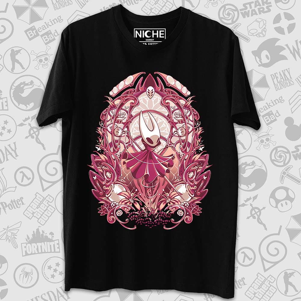 تیشرت Hollow Knight طرح Nimble Protector