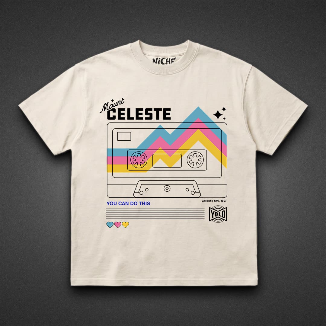 تیشرت Celeste طرح SIDES — تصویر ۴