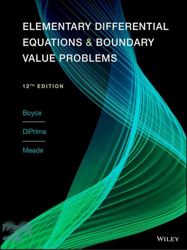 کتاب معادلات دیفرانسیل بویس2021(ویراست 12)(Elementary Differential Equations)