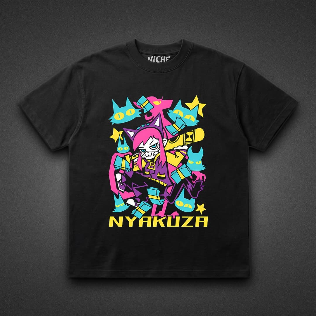تیشرت A Hat in Time طرح Nyakuza Metro — تصویر ۲