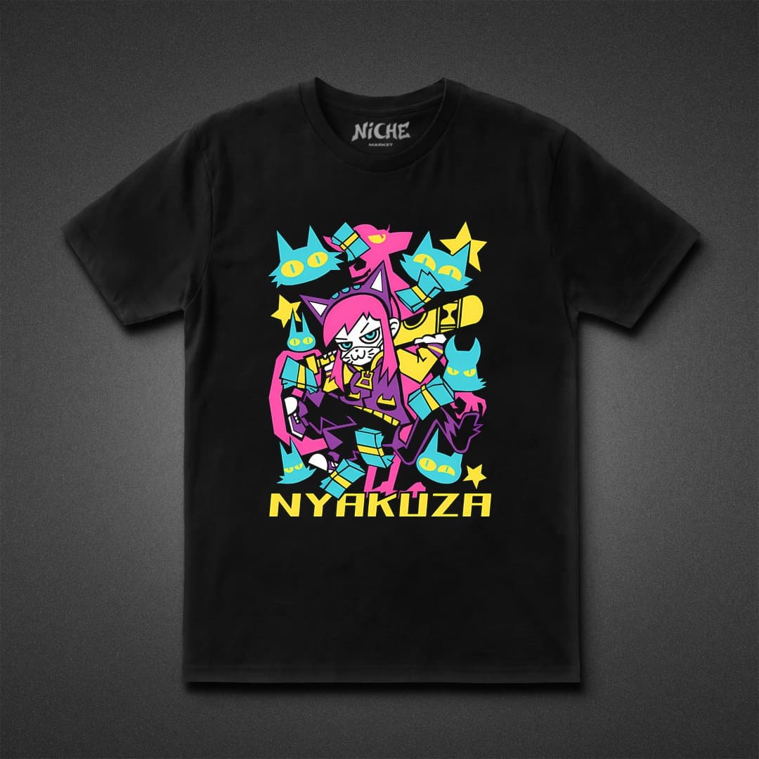 تیشرت A Hat in Time طرح Nyakuza Metro — تصویر ۳