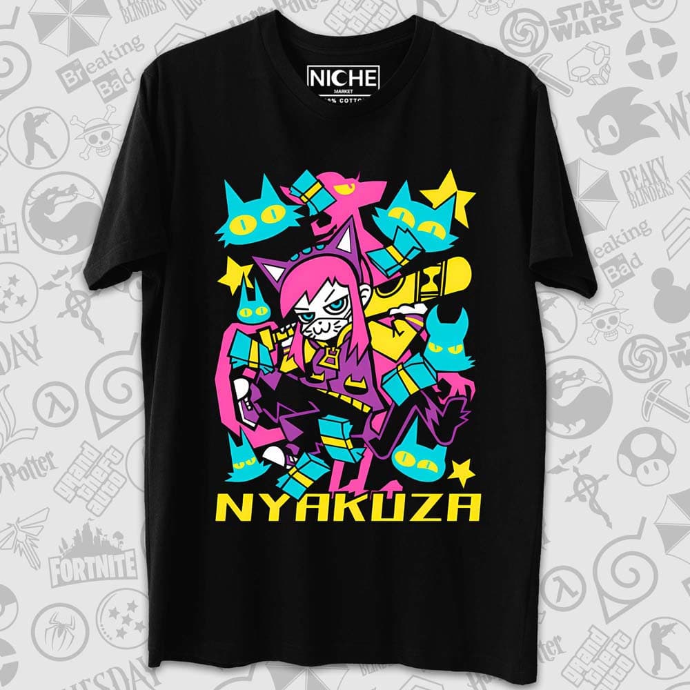 تیشرت A Hat in Time طرح Nyakuza Metro