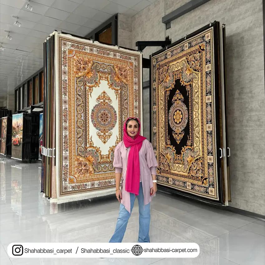 فرش ماشینی پاریس کد 1000101 مشکی