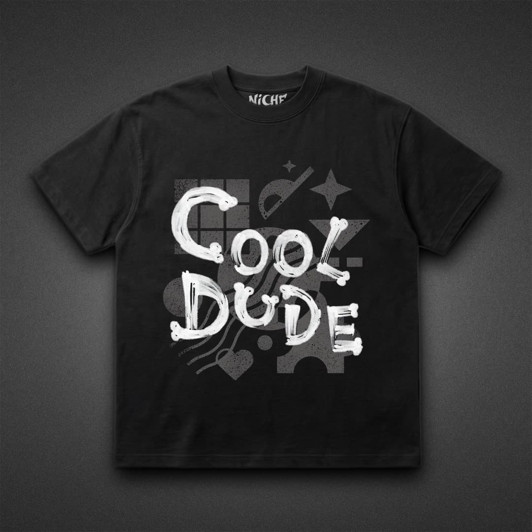 تیشرت UNDERTALE طرح Cool Dude Shapes — تصویر ۲