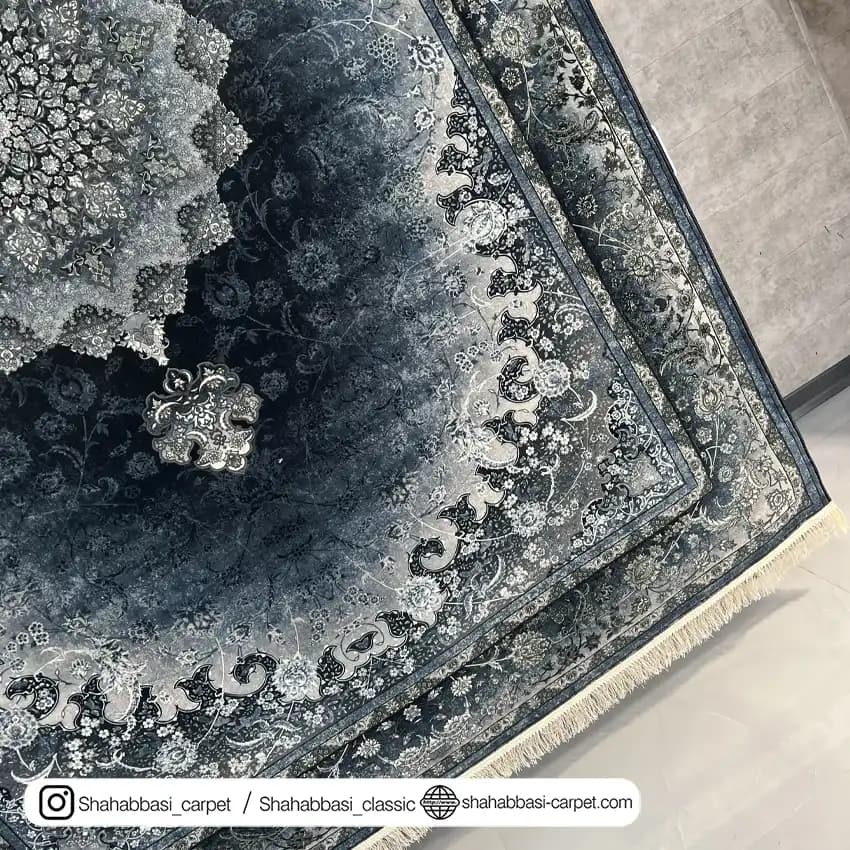 فرش ونوس کد 1200140 طوسی — تصویر ۳