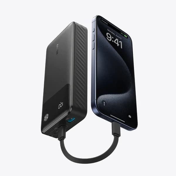 پاوربانک 30W انکر Anker Power Bank Powercore 20000mAh with USB C Cable A1384 — تصویر ۲
