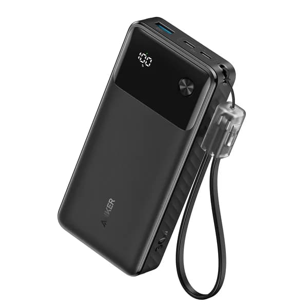 پاوربانک 30W انکر Anker Power Bank Powercore 20000mAh with USB C Cable A1384