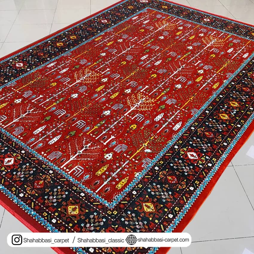 فرش ماشینی کد 1044 لاکی