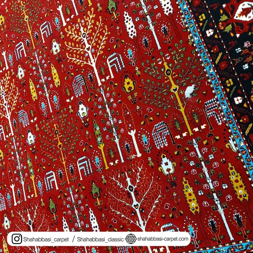 فرش ماشینی کد 1044 لاکی — تصویر ۳