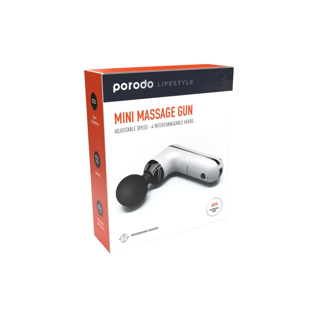 ماساژور تفنگی پرودو مدل Porodo Mini Massage Gun — تصویر ۴