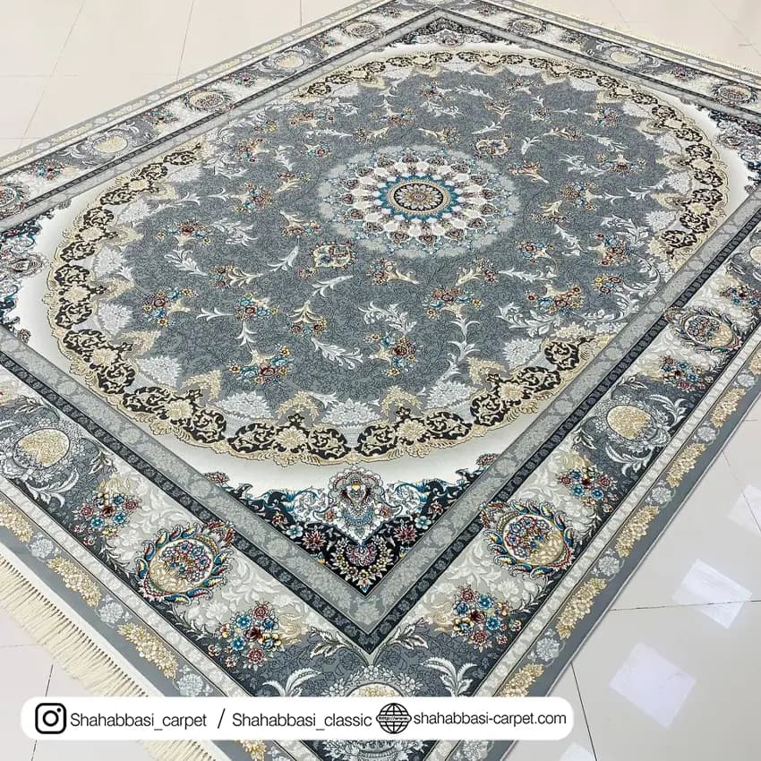 فرش ماشینی کد 1036 طوسی