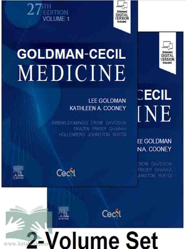 کتاب درسی پزشکی سیسیل 2 جلدی2023(ویراست 27)(Goldman-Cecil Medicine)