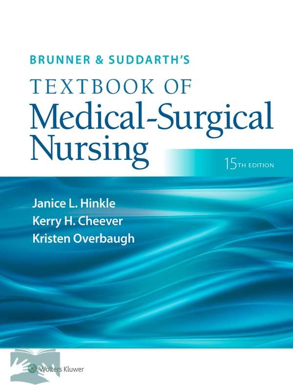 کتاب پرستاری جراحی پزشکی برونر(ویراست 15)(Brunner & Suddarth’s Textbook of Medical-Surgical Nursing)