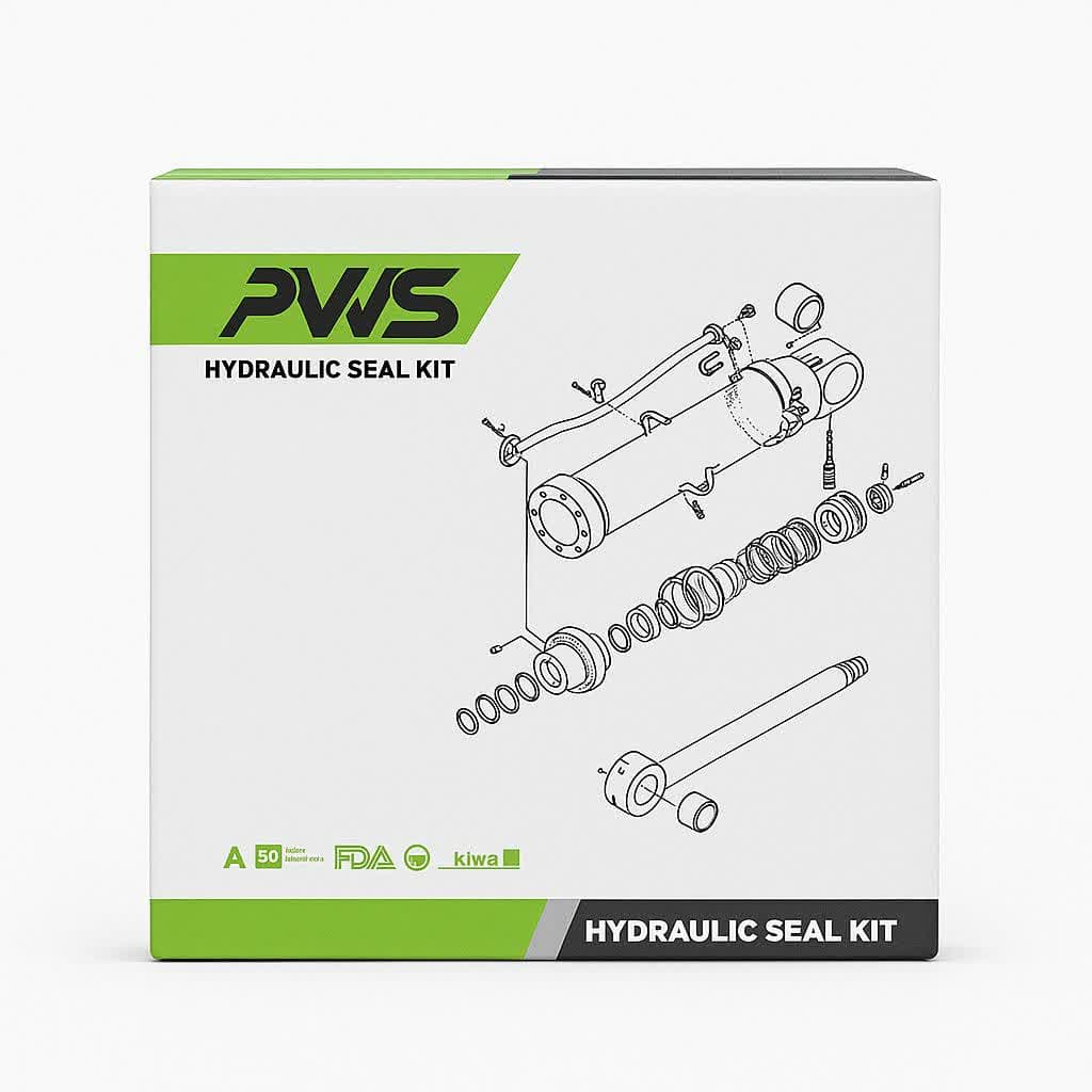 سیل کیت زنجیر سفت کن بیل مکانیکی کوماتسو 55150-30-206/ PC200-7/PC200-6 — تصویر ۲