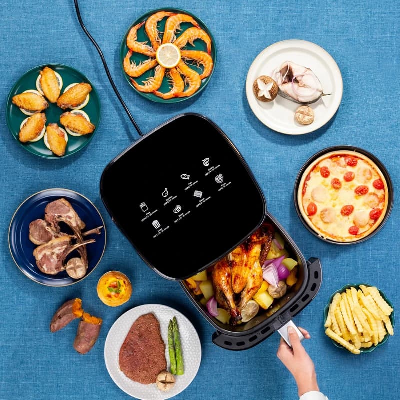 سرخ کن بدون روغن 4.5 لیتری دوو مدل DAF 8301 — تصویر ۵