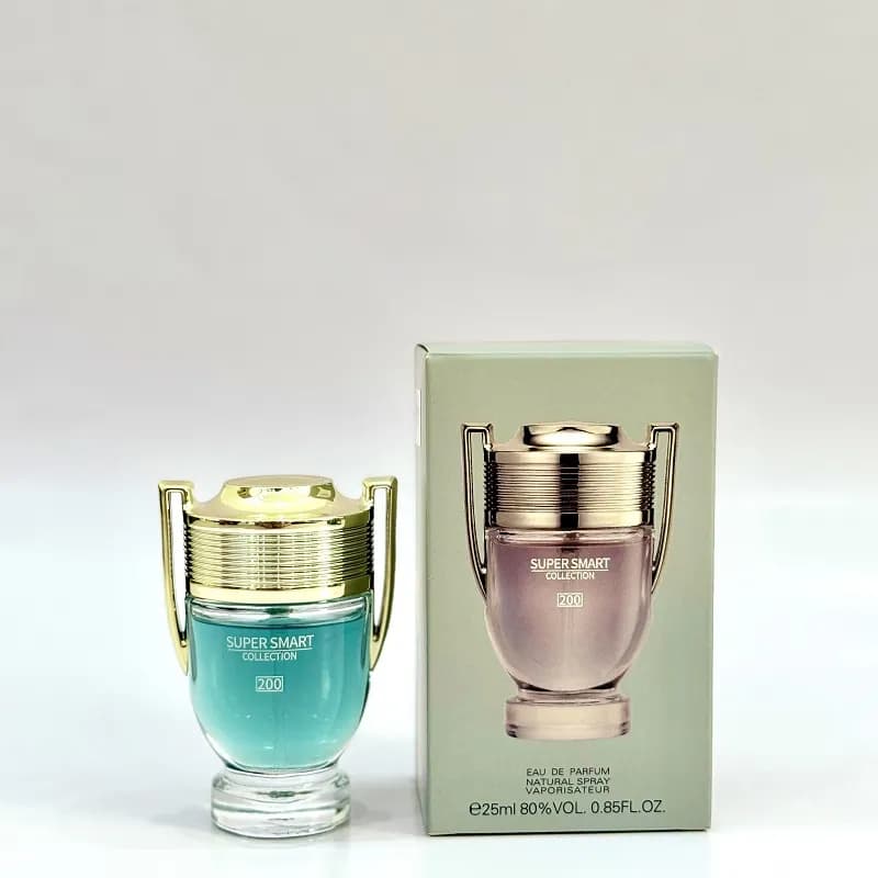 عطر ادکلن مینی سوپر اسمارت 200 مشابه پاکو رابان اینوکتوس اسمارت 25 میلی‌لیتر | Smart Super Mini 200 Inspired by Paco Rabanne Invictus Eau de Toilette 25ml — تصویر ۲