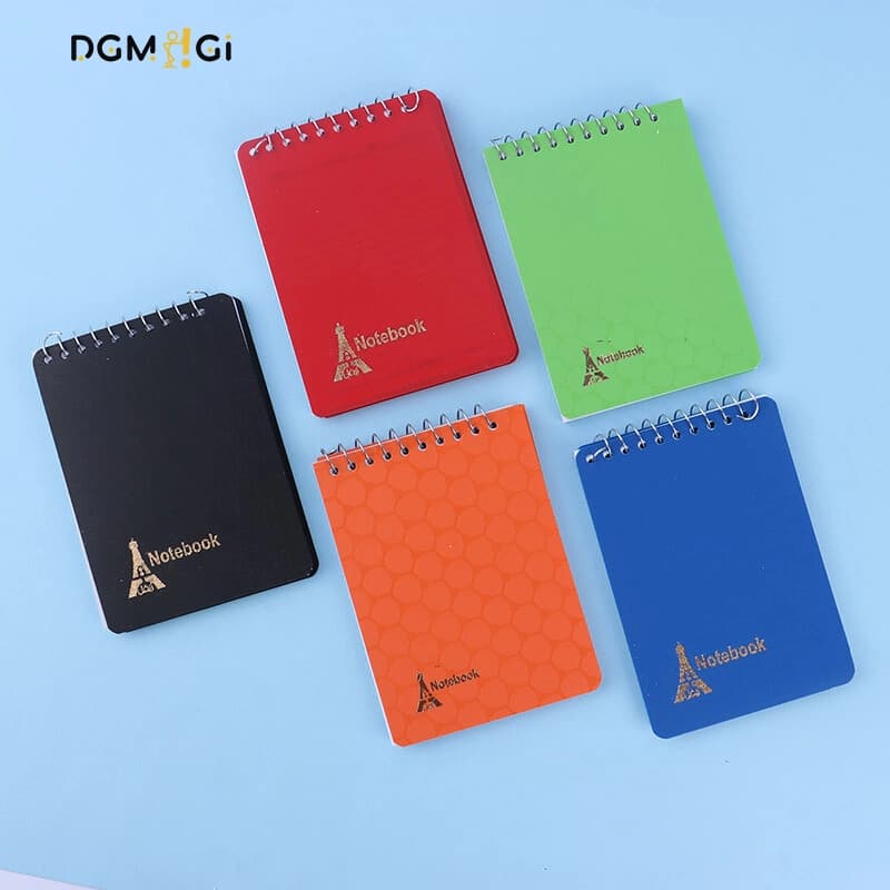 دفترچه یادداشت کوچک 70 برگ رنگی ایفل افقی