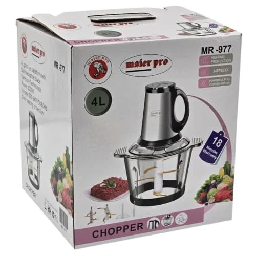 خردکن مایر اصلی با تیغه اضافی مدل MAIERPRO MR-977 — تصویر ۵