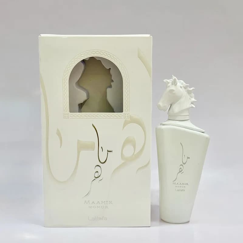 عطر ادکلن ماهر هانر لطافه 100 میلی‌لیتر | Lattafa Maahir Honor & Glory Eau de Parfum 100ml — تصویر ۲