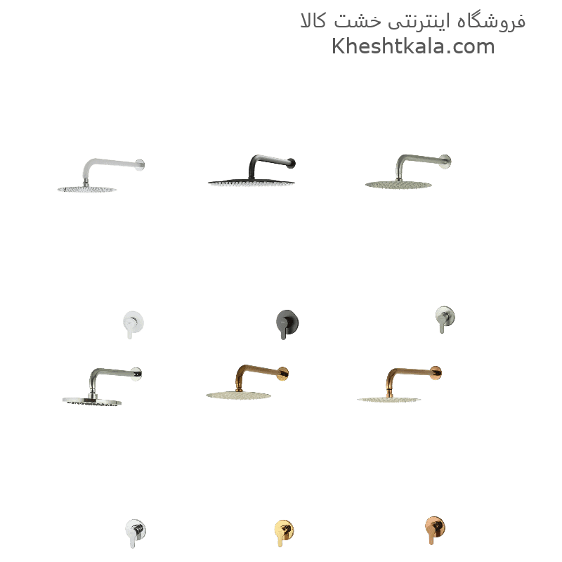 دوش حمام کلاس 3 توکار تنسو طرح ویوات راسان