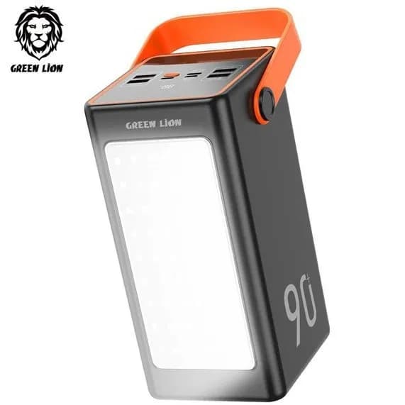 پاوربانک ۹۰۰۰۰ میلی آمپر گرین لاین Green Lion Thunder 90 GNTHUPB90 توان ۲۲.۵ وات — تصویر ۲