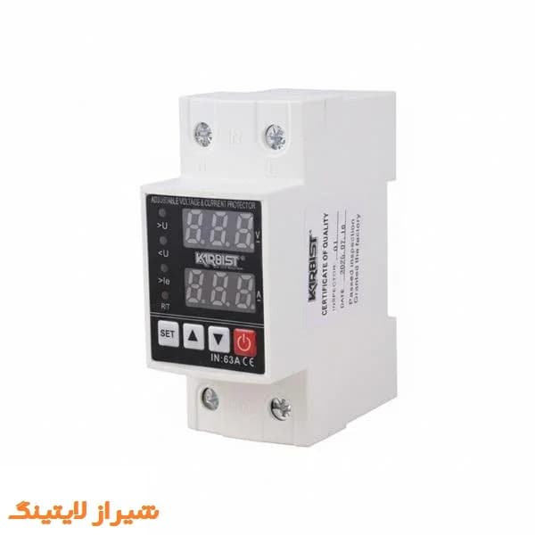 محافظ ولتاژ تک فاز 63 آمپر کاربیست