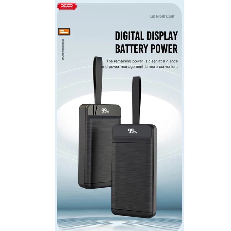 پاوربانک ۶۰۰۰۰ میلی آمپر ساعت PD 20w ایکس او مدل XO PR159 — تصویر ۷
