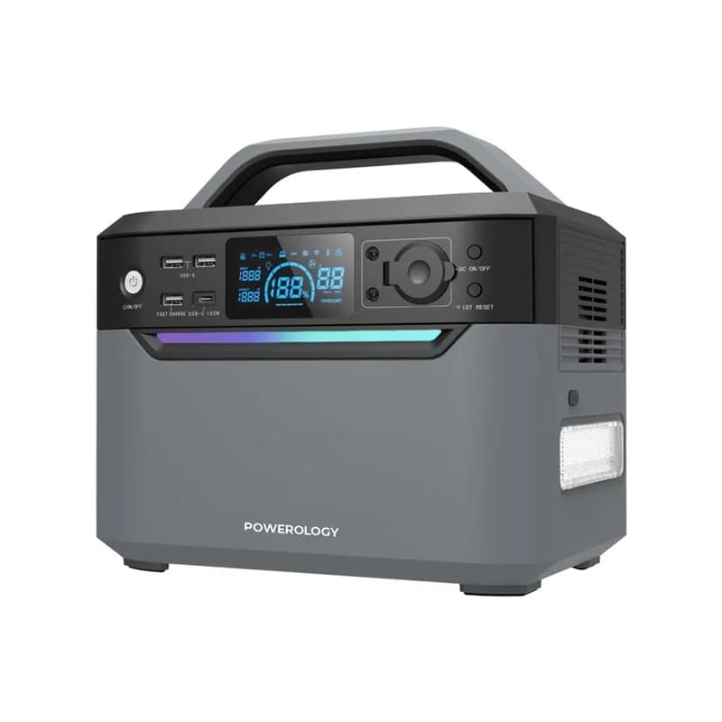 پاوربانک ۱۲۰۰۰۰ پاورولوژی Powerology Power Generator PPBCHA39 توان ۶۰۰ وات — تصویر ۵
