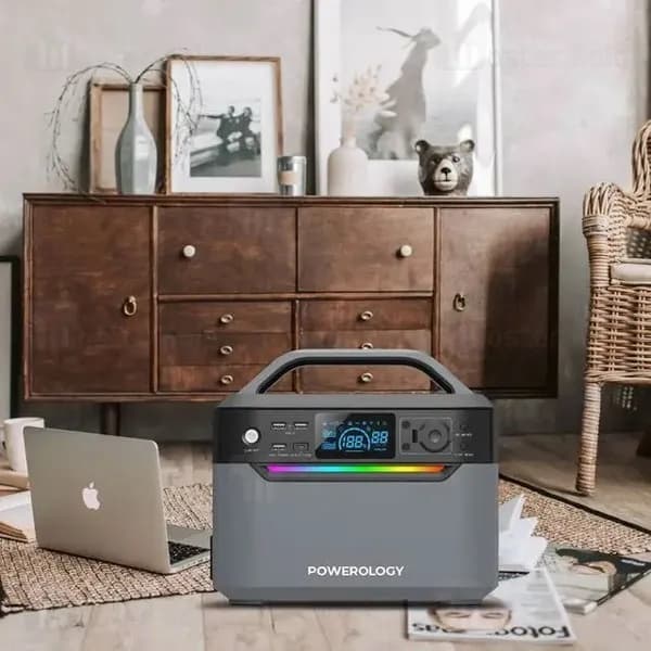 پاوربانک ۱۲۰۰۰۰ پاورولوژی Powerology Power Generator PPBCHA39 توان ۶۰۰ وات — تصویر ۲