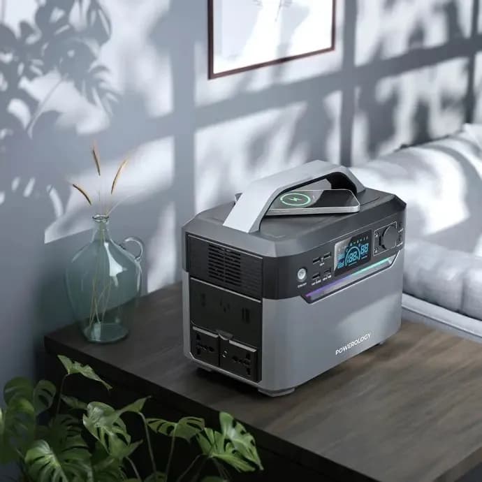 پاوربانک ۱۲۰۰۰۰ پاورولوژی Powerology Power Generator PPBCHA39 توان ۶۰۰ وات — تصویر ۳