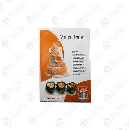 کاغذ ویفر پیپر (wafer paper)A4