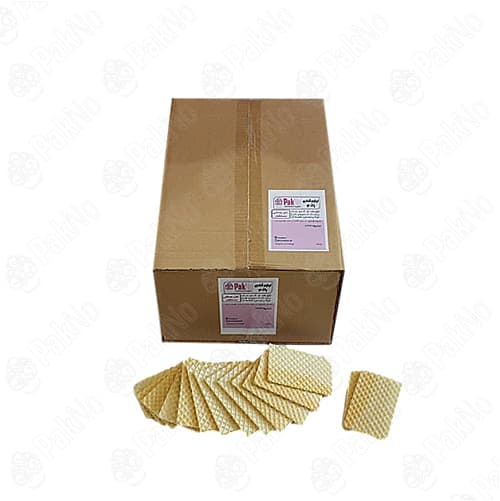 نان بستنی حصیری مستطیل(کارتن 5/2کیلو گرم)
