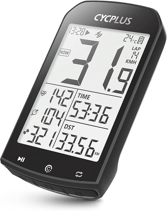 کامپیوتر بی‌سیم دوچرخه CYCPLUS با GPS