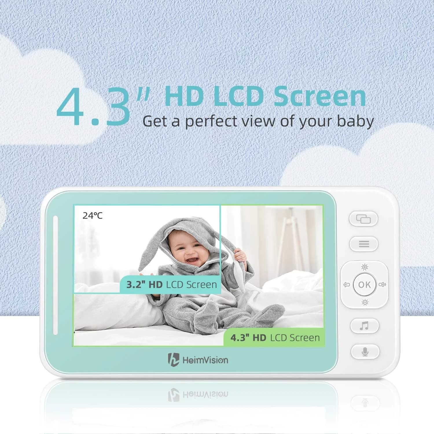 دوربین و پیجر اتاق کودک HeimVision HM132 — تصویر ۵