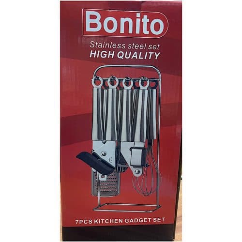 سرویس ابزار آشپزخانه بونیتو مدل Bonito 7pcs