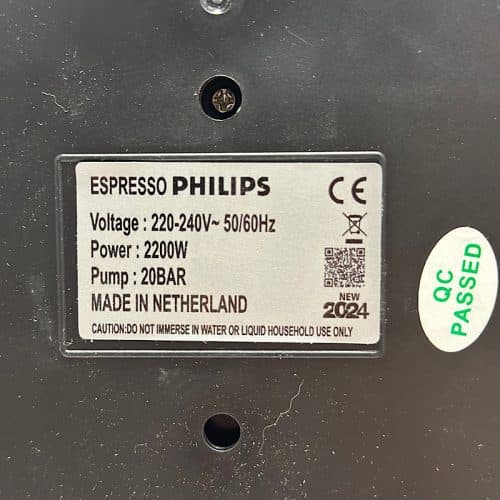 اسپرسو ساز فیلیپس لمسی با پیچر و تمپر مدل PHILIPS ESP-2200W — تصویر ۶