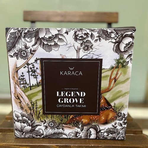 کتری قوری کاراجا ترکیه رنگ قهوه ای مدل KARACA LEGENDGROVE — تصویر ۲