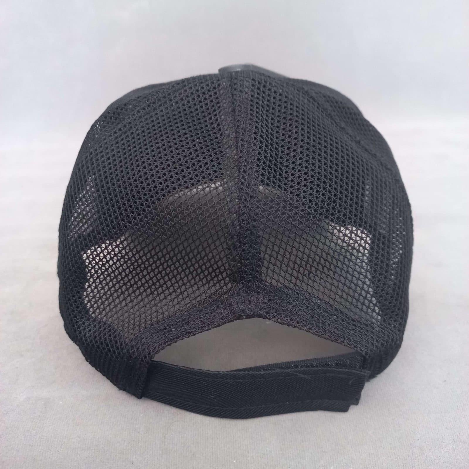 کلاه تابستانی پشت تور مشکی- (3104) — تصویر ۳